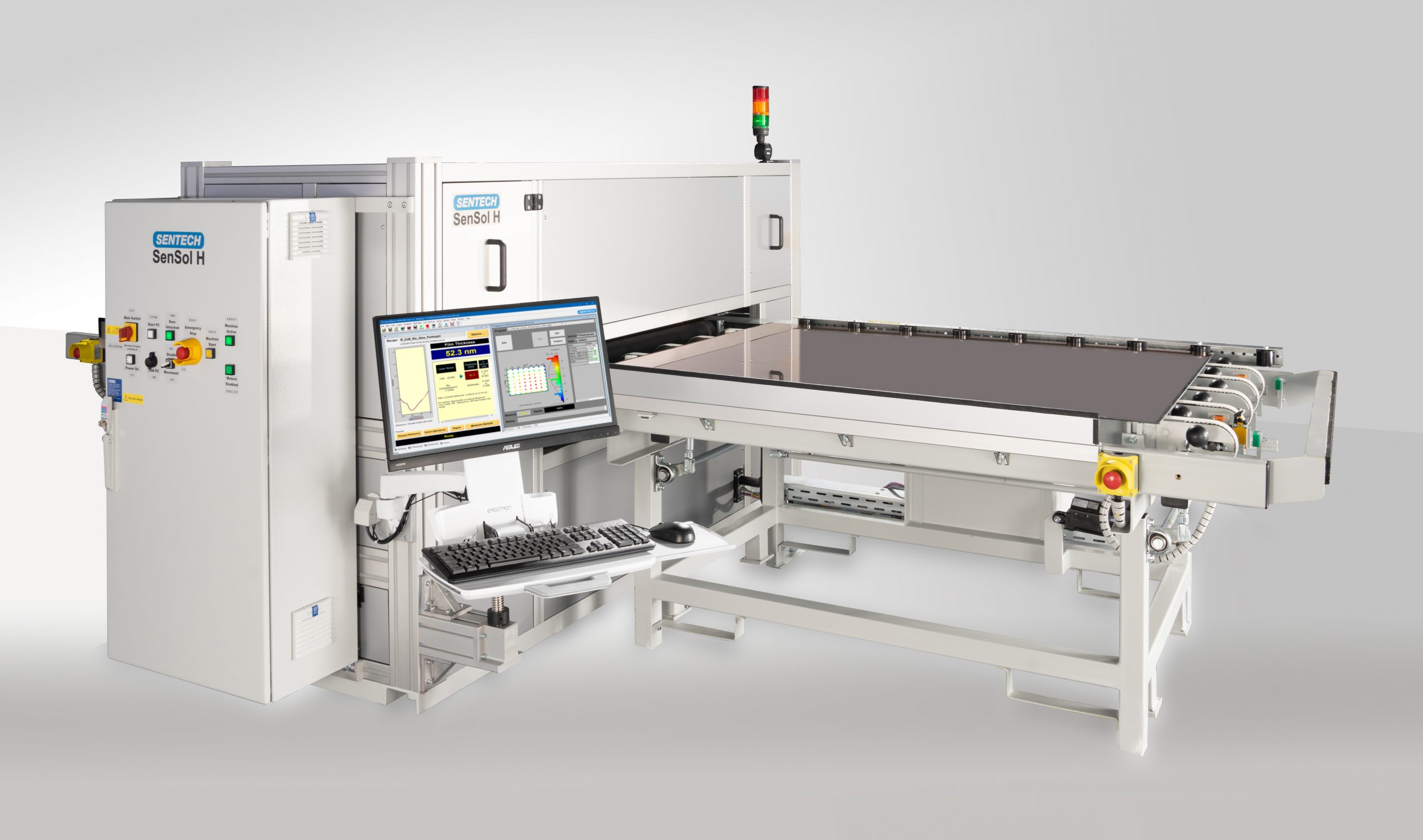 SENTECH SENol precision QC for Large Glass and Foil Substrates