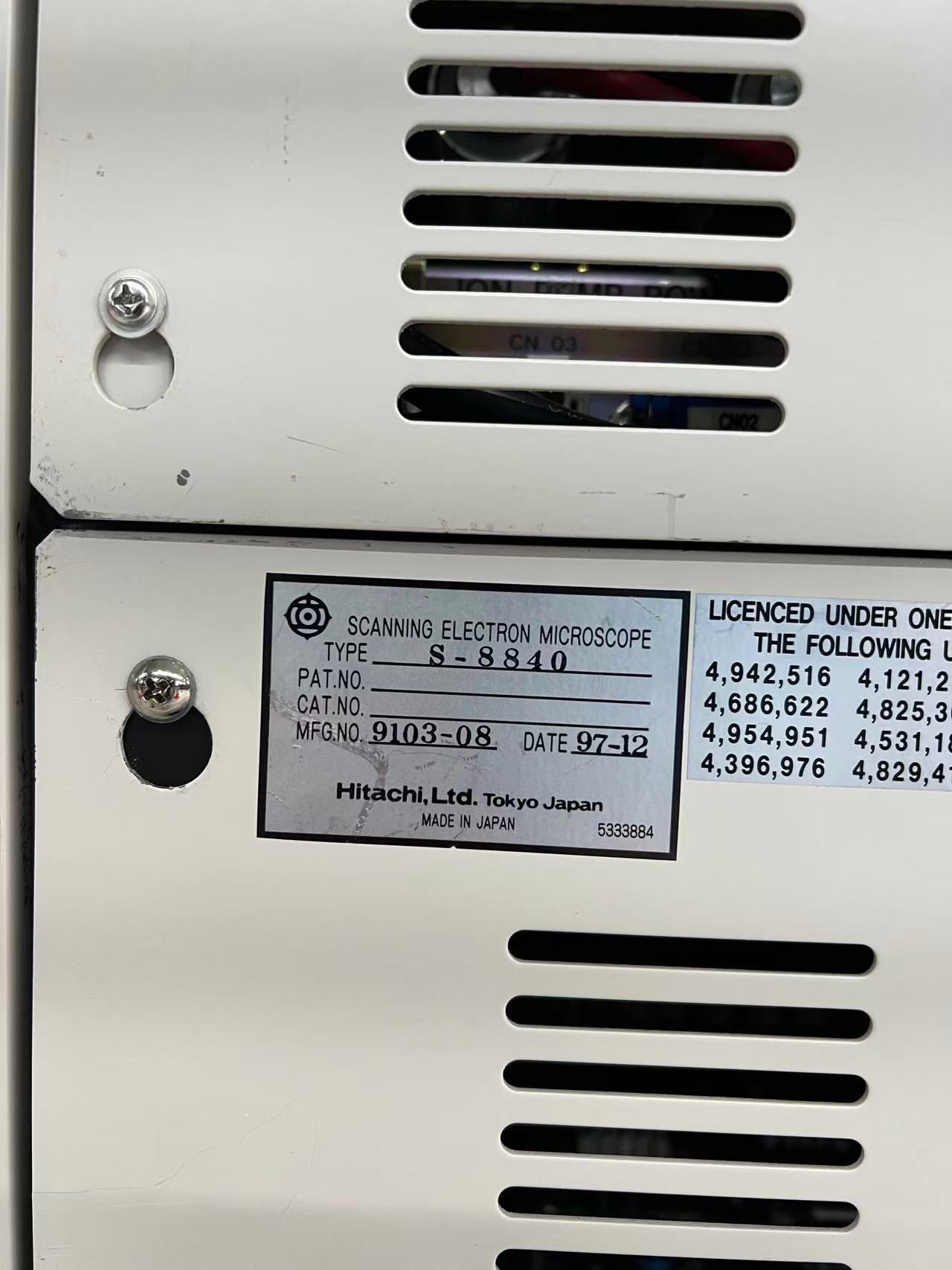 HITACHI S-8840扫描电子显微镜